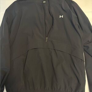 Under Armour Black Windbreaker Jacket